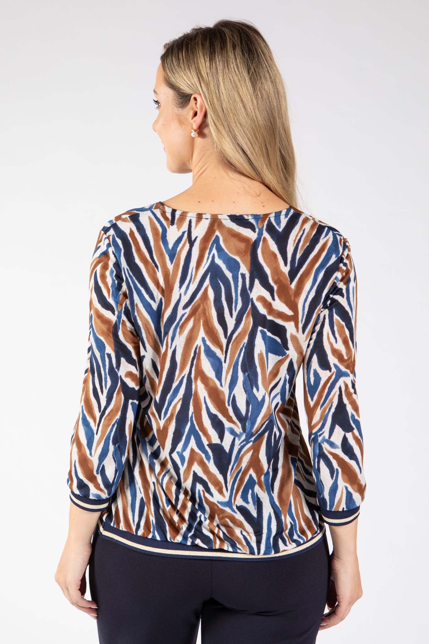Emir Tiger Print Top