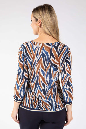 Emir Tiger Print Top