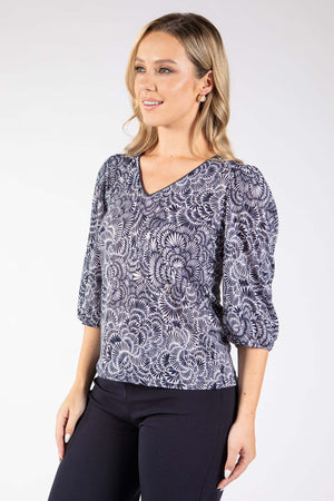 Fantasie Abstract Print Top