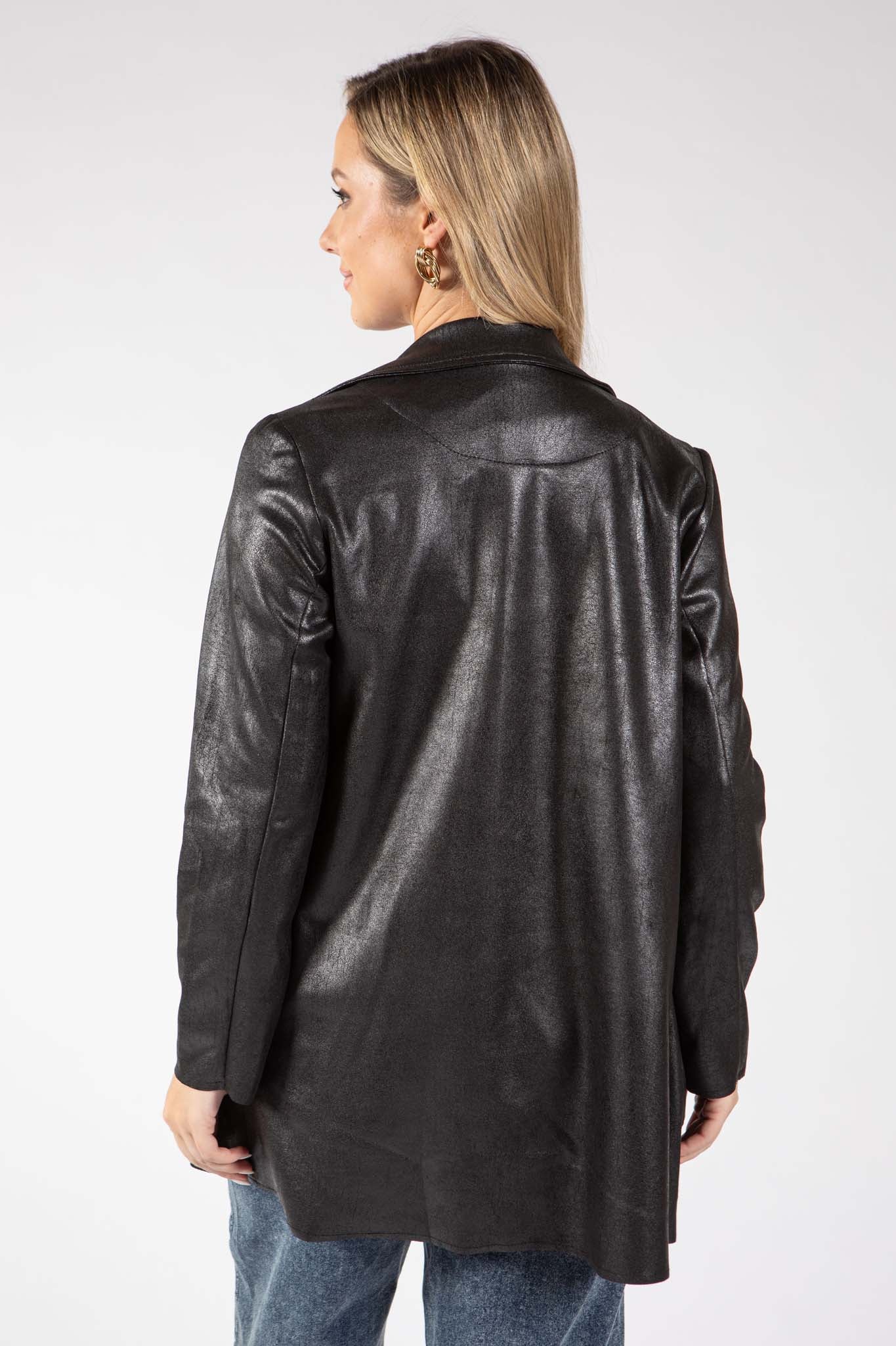 Brooklyn Faux Leather Jacket