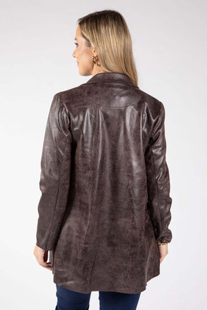Brooklyn Faux Leather Jacket