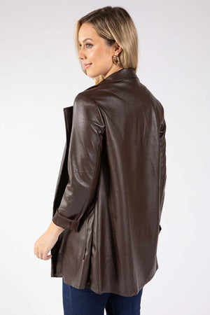 Brooklyn Faux Leather Jacket