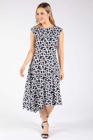 Marbella DG Cowl Neck Dress