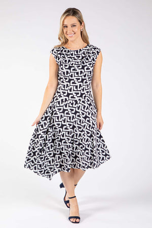 Marbella DG Cowl Neck Dress