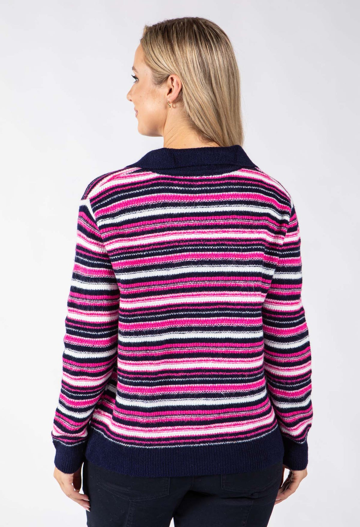 Aspen Striped Knit Jumper