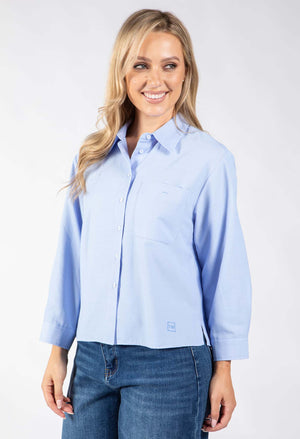 Sally Oxford Boxy Shirt