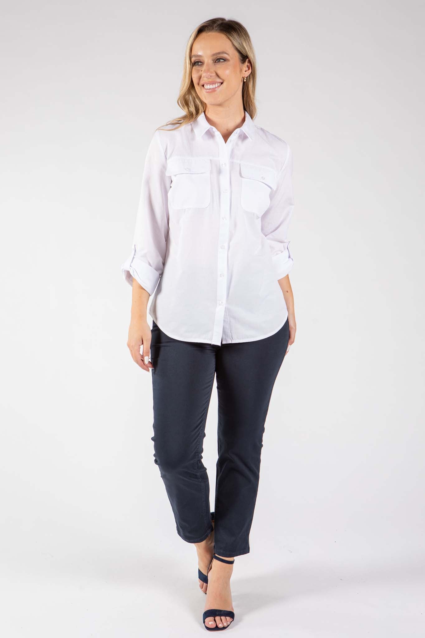 Eternal Light Pin Stripe Shirt