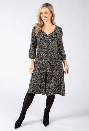 Ranka Polka Dot Short Dress