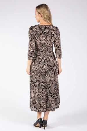 Ritex Faux Wrap Midi Dress