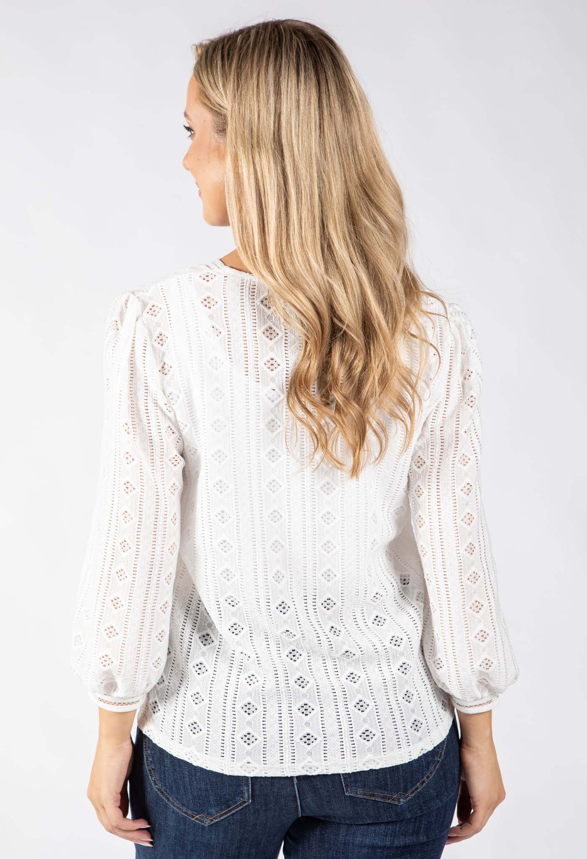 Tblanco Embroidered Top