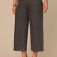 "Ab"solution Cropped Wide Leg Jeans