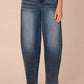 "Ab"solution® Skyrise Relaxed Barrel Leg Jeans