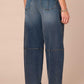 "Ab"solution® Skyrise Relaxed Barrel Leg Jeans