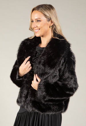 Faux Fur Jacket