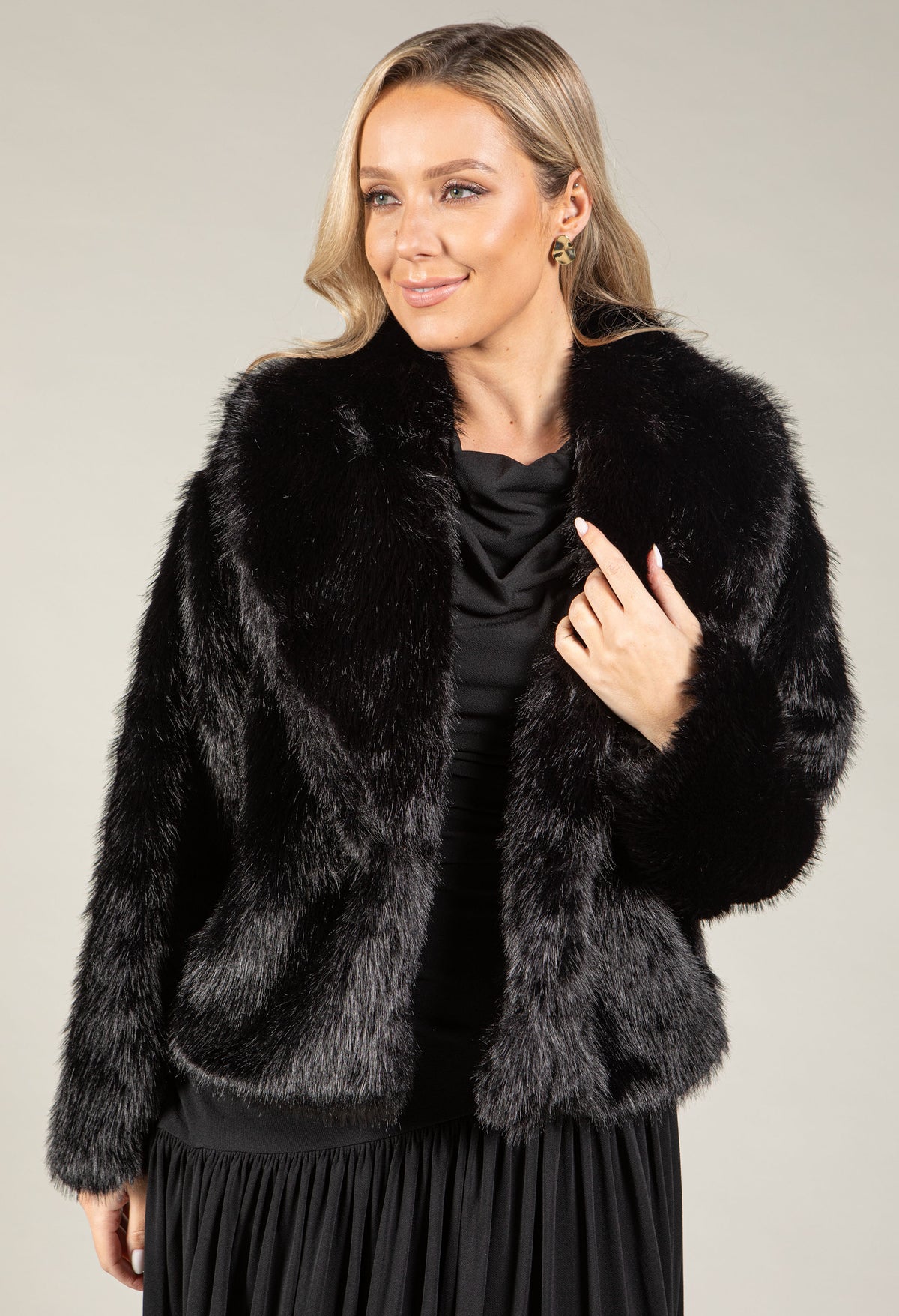 Faux Fur Jacket