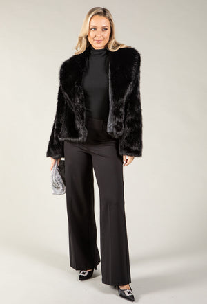 Faux Fur Jacket