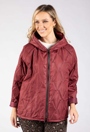 Hooded Quilted Jacket