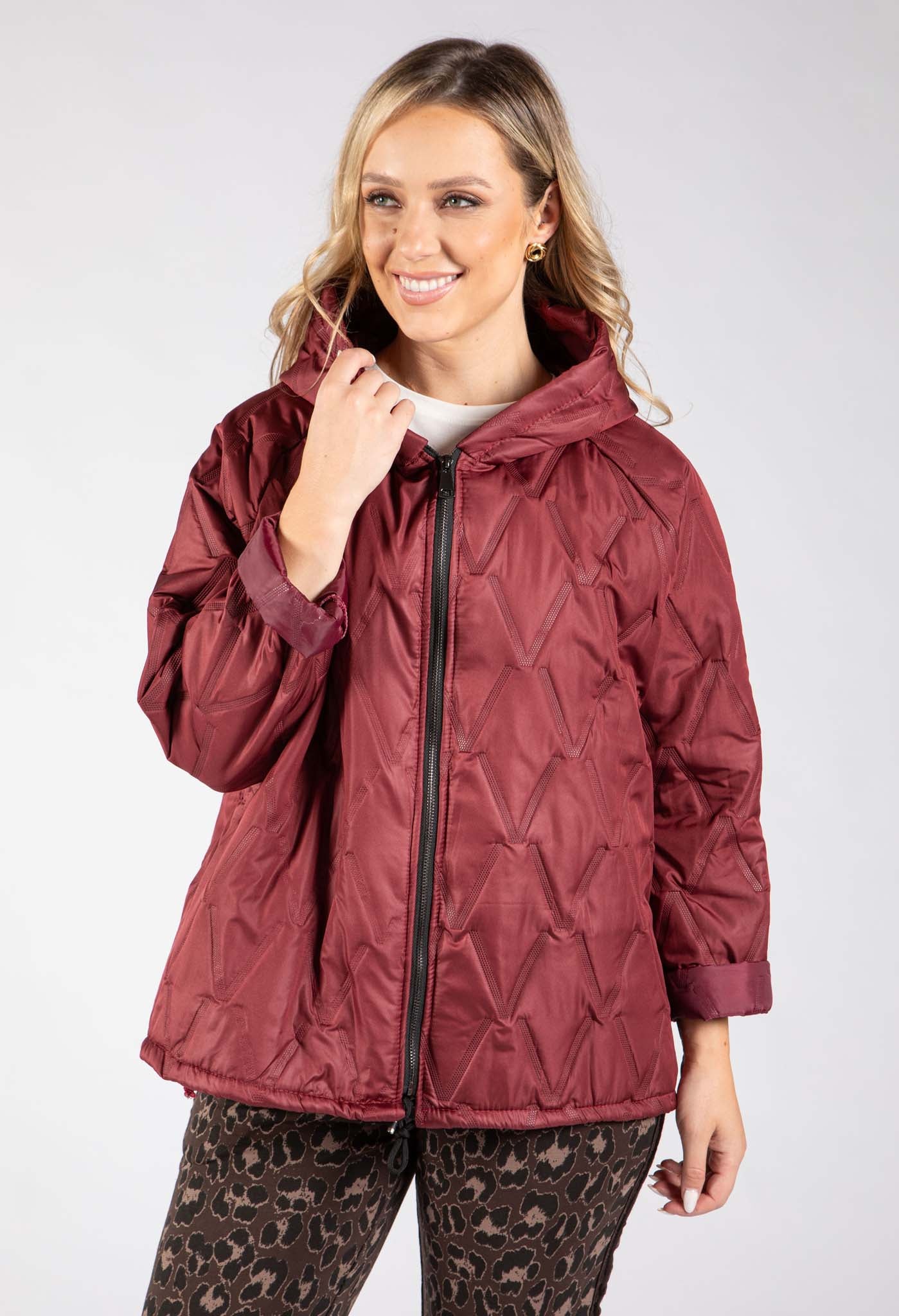 Hooded Quilted Jacket