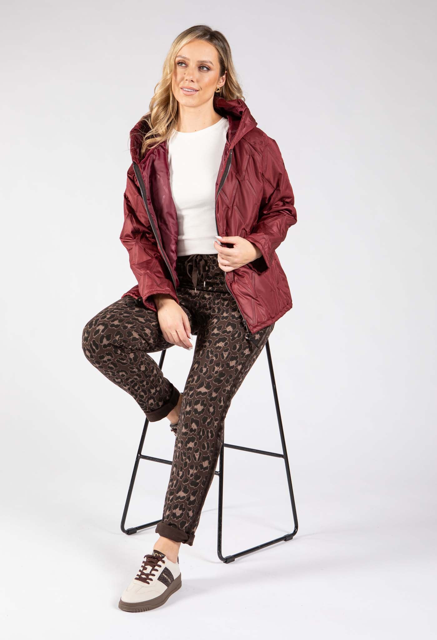Hooded Quilted Jacket