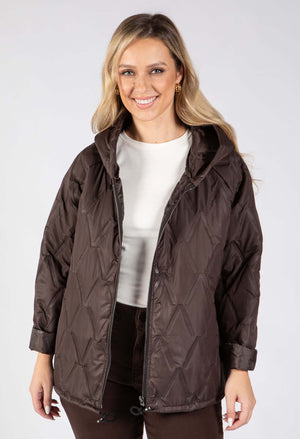 Hooded Quilted Jacket
