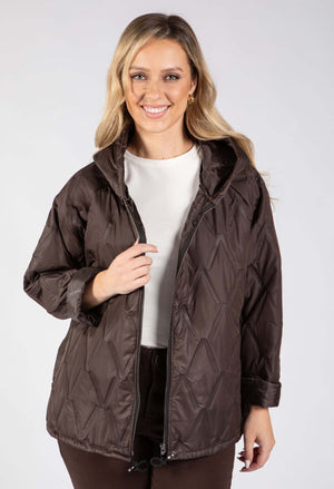 Hooded Quilted Jacket