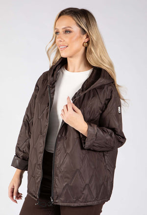 Hooded Quilted Jacket
