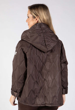 Hooded Quilted Jacket