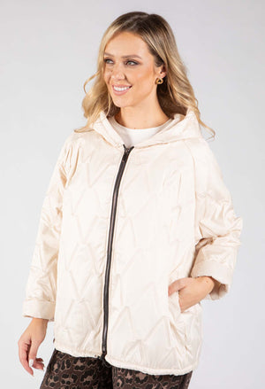 Hooded Quilted Jacket