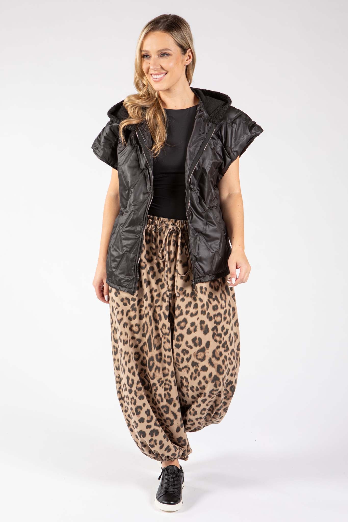 Short Sleeve Quilted Gilet