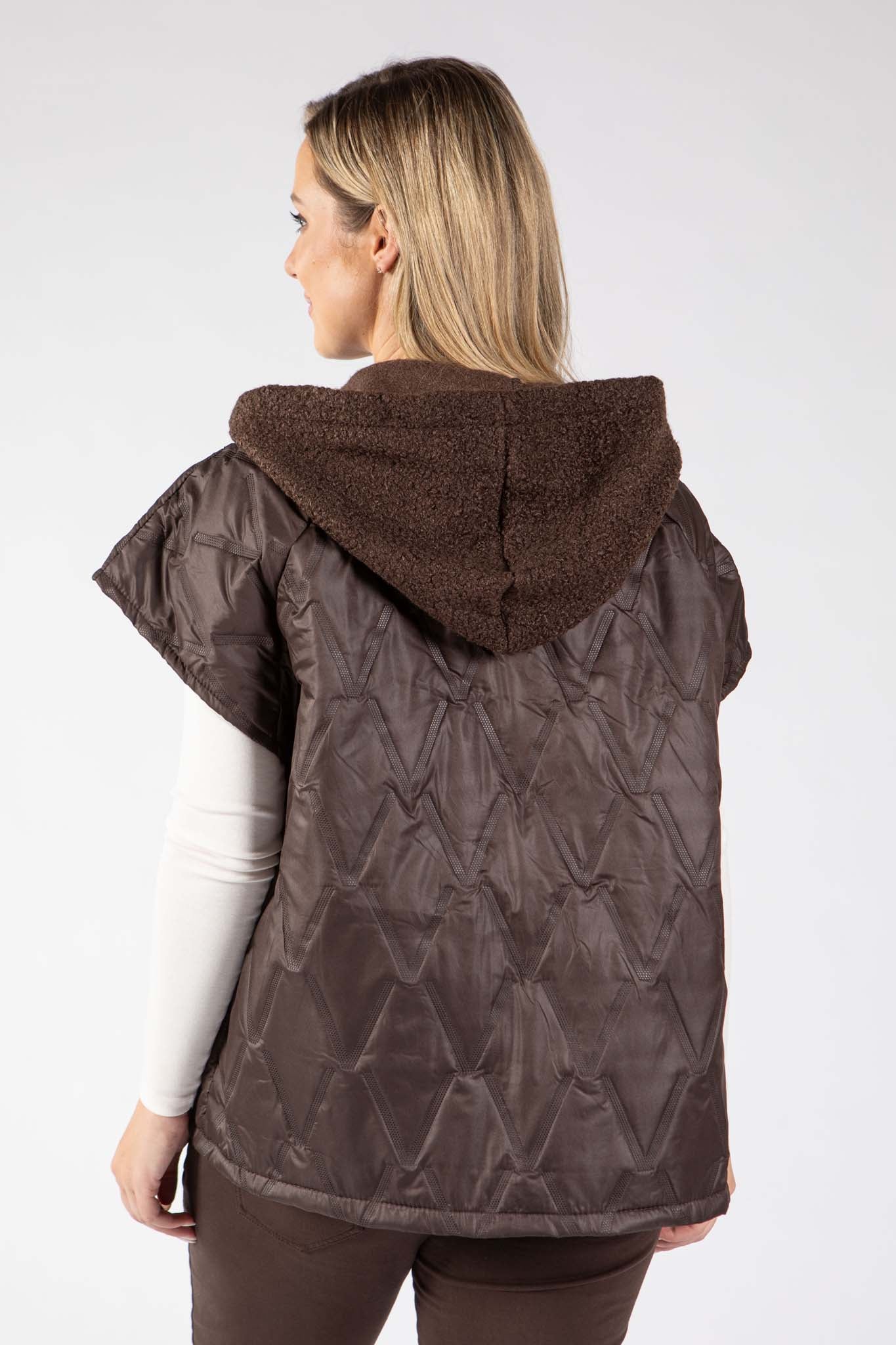 Short Sleeve Quilted Gilet