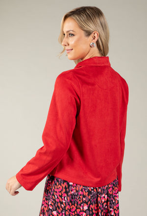 Rivoli Faux Suede Jacket