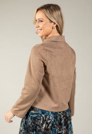 Rivoli Faux Suede Jacket