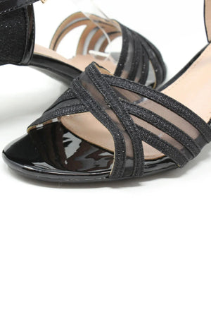 Shimmer Ribbon Heel