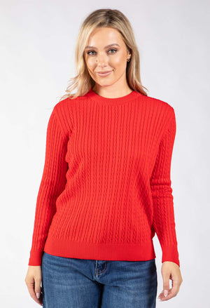 Lauren Cable Knit Jumper