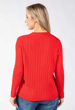 Lauren Cable Knit Jumper