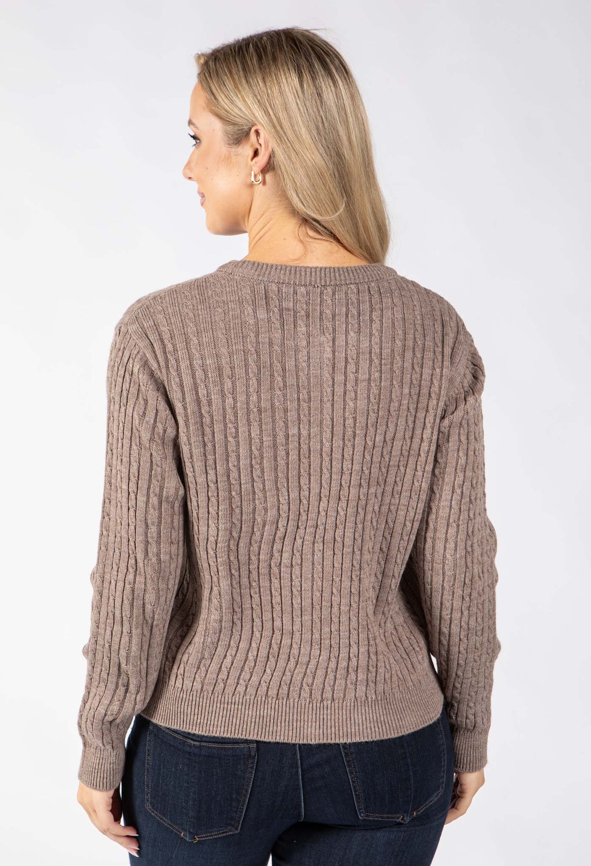 Goldy Cable Knit Cardigan