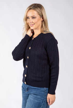 Goldy Cable Knit Cardigan