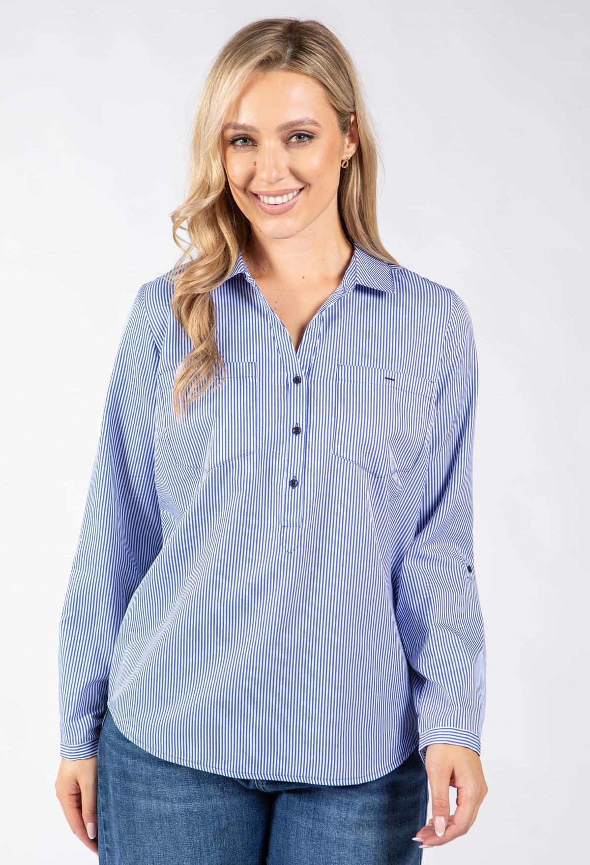 Dots Pinstripe Shirt