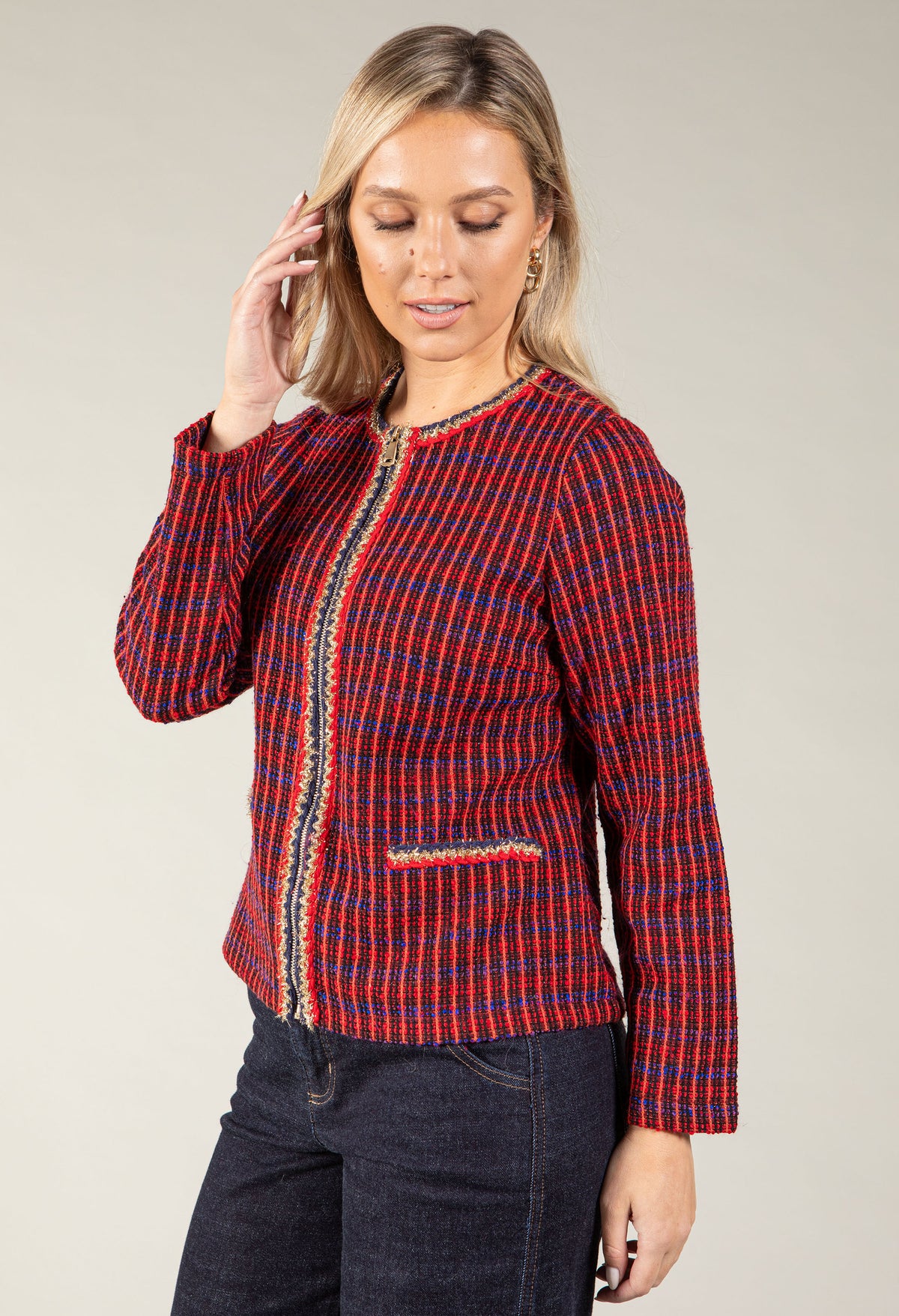 Short Tweed Jacket