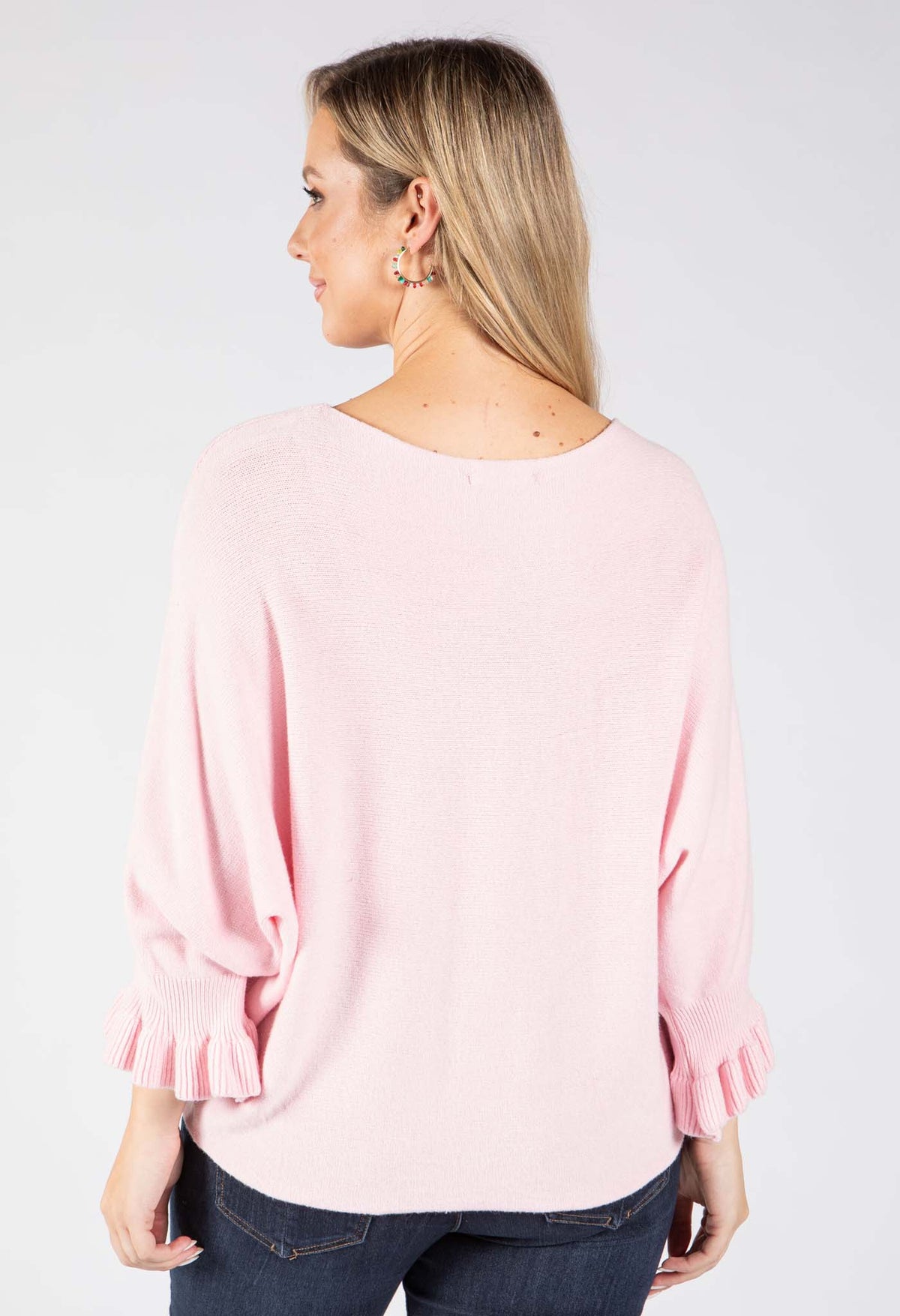 Romy Batwing Sleeve Knit Jumper
