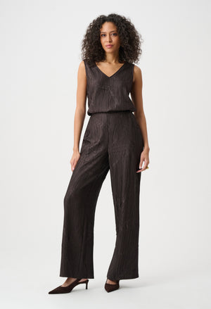Textured V-Neck Top