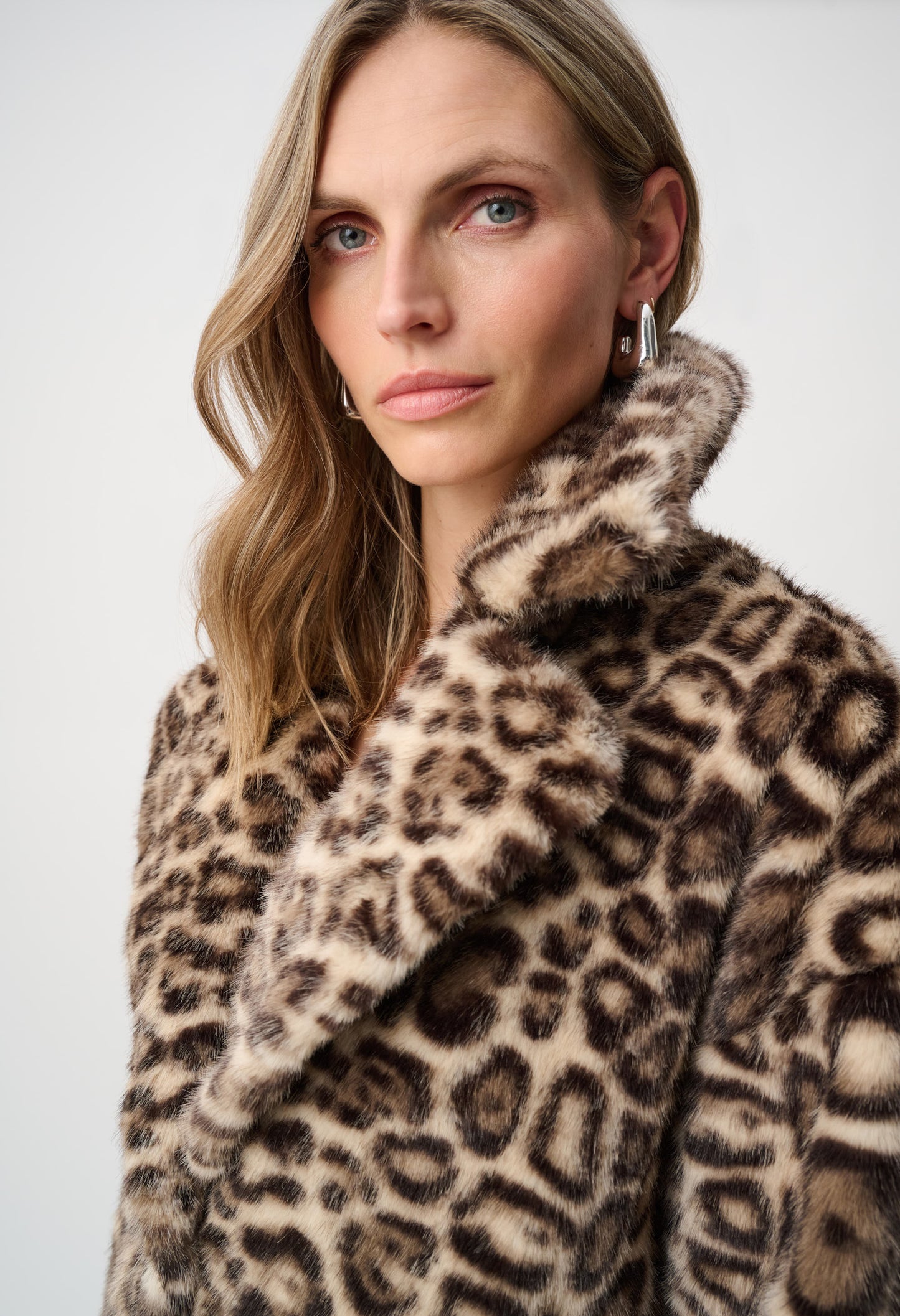 Leopard Faux Fur Coat