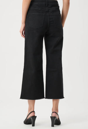 Embellished Front Seam Culotte Jeans
