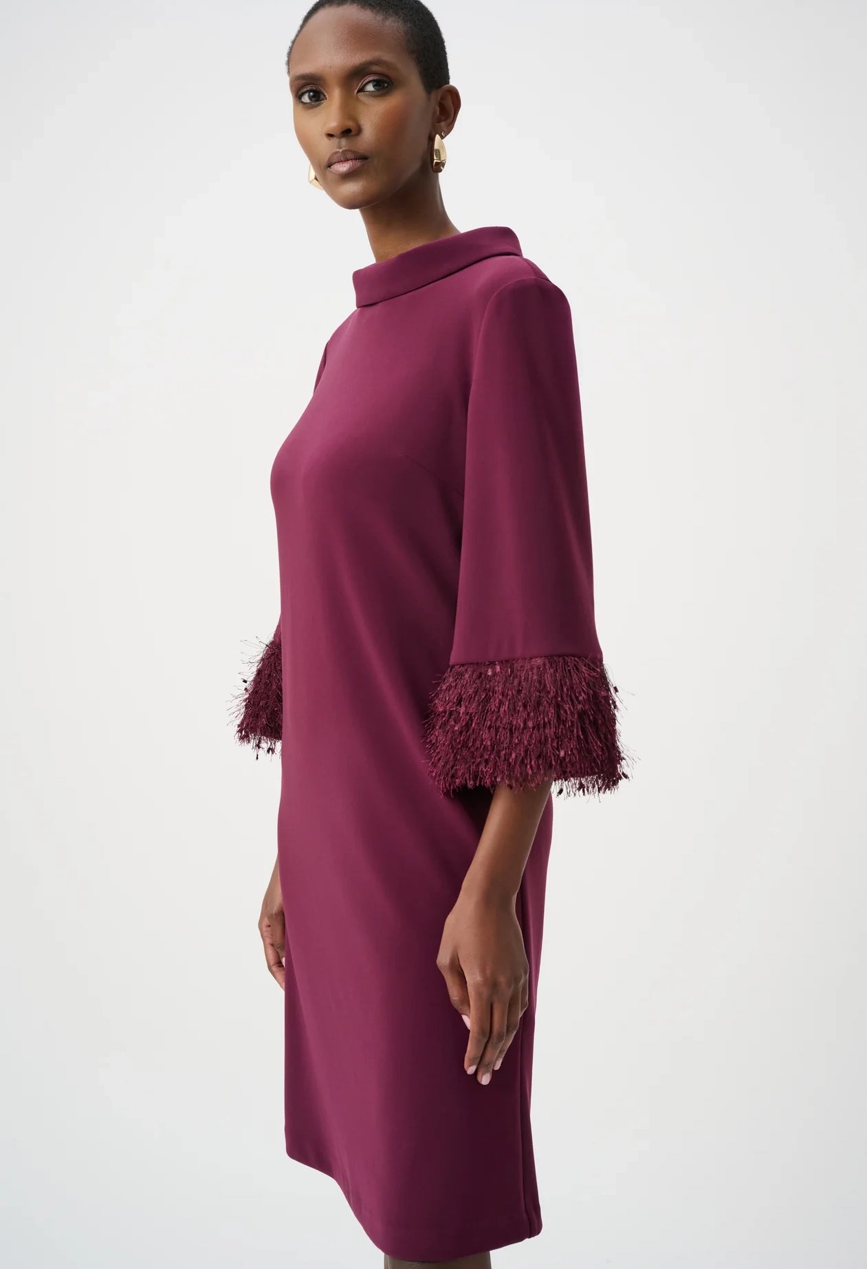 Silky Knit A-Line Dress