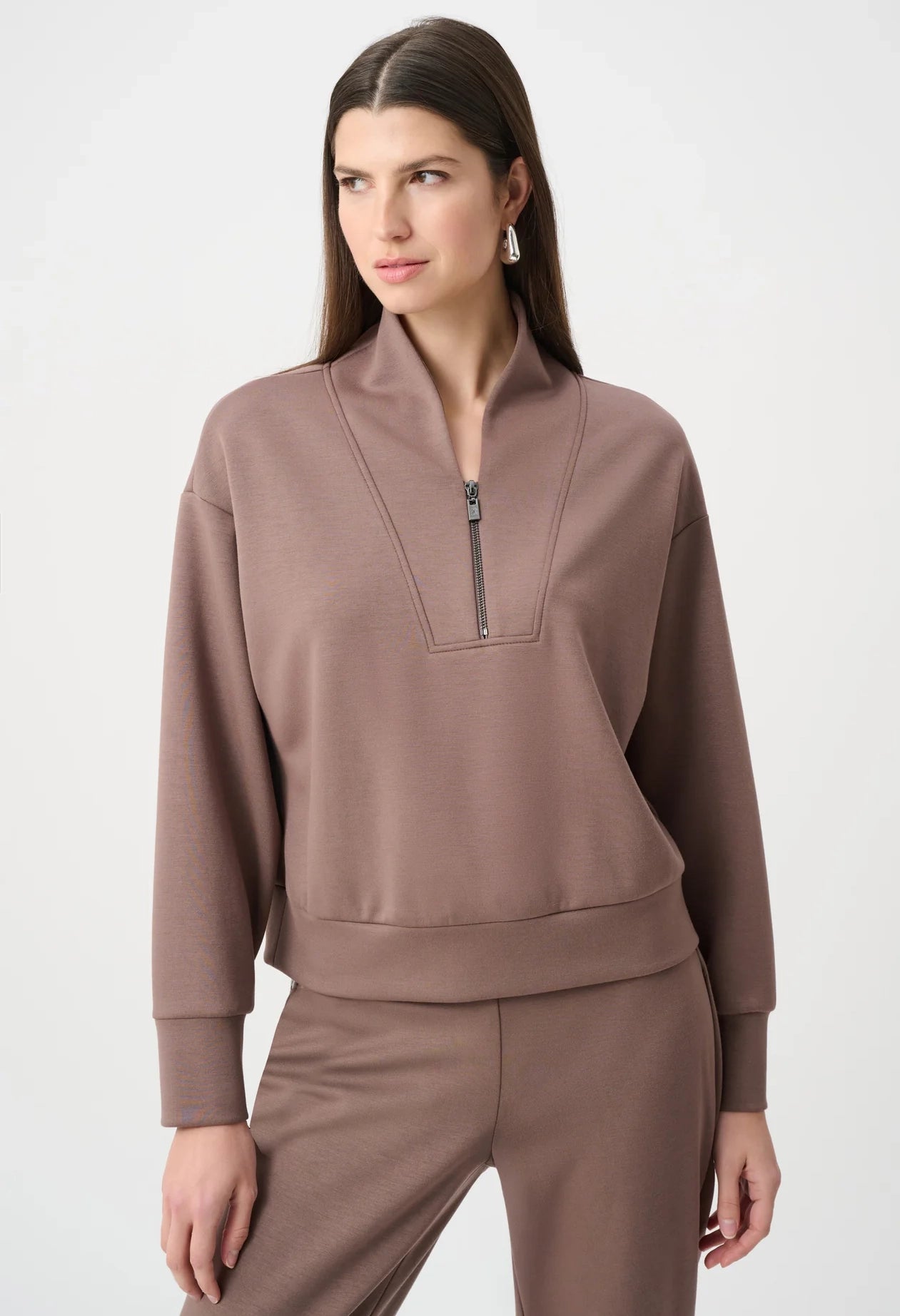 Scuba Jersey Boxy Sweatshirt
