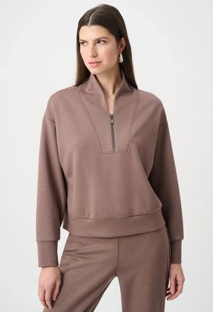 Scuba Jersey Boxy Sweatshirt