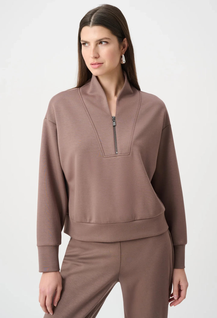 Scuba Jersey Boxy Sweatshirt