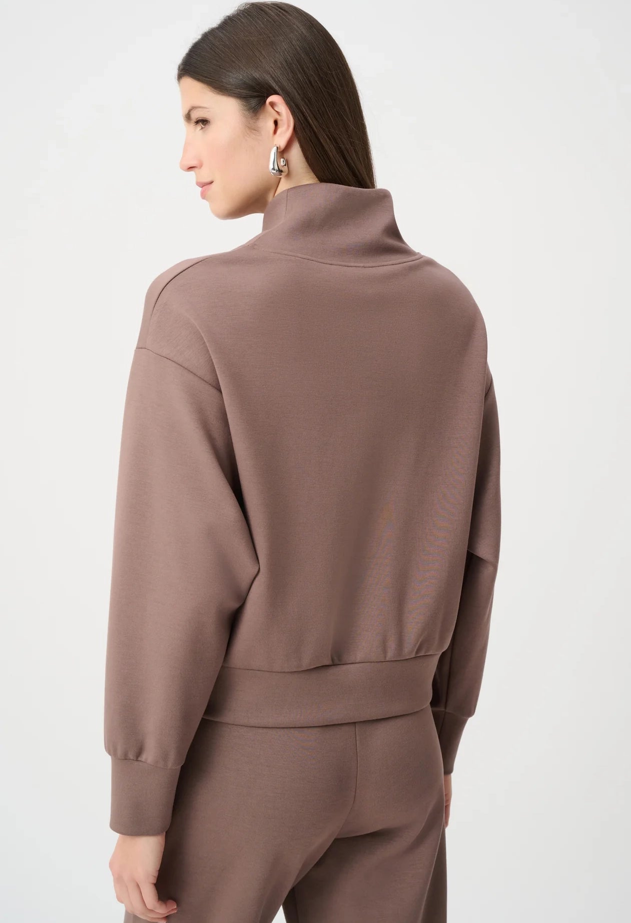 Scuba Jersey Boxy Sweatshirt