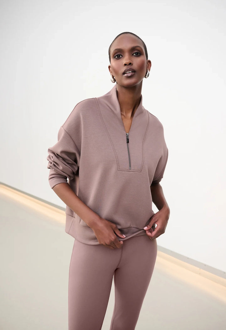 Scuba Jersey Boxy Sweatshirt