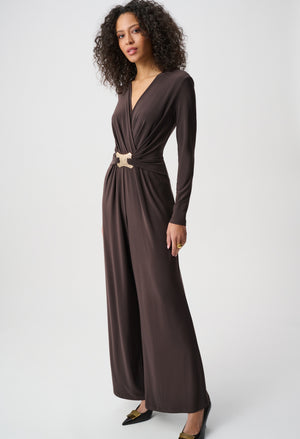 Formal V-neck Jumpsuit